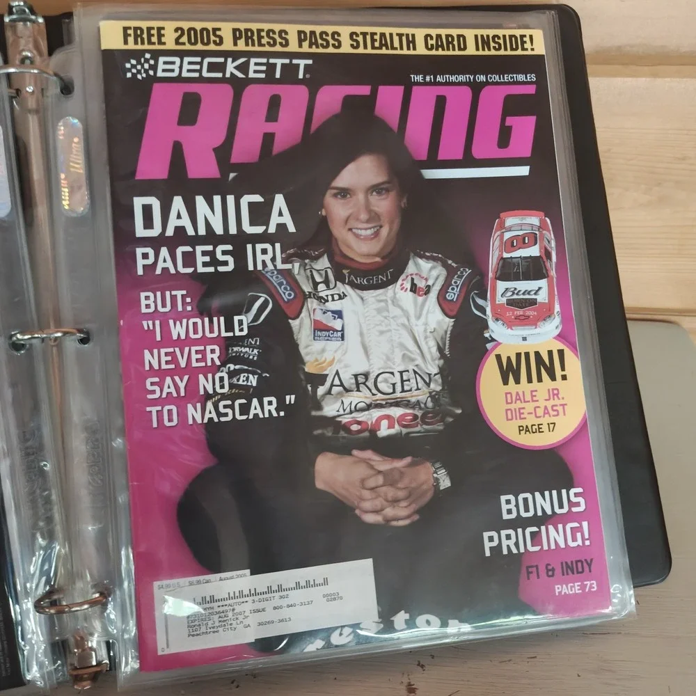 Vintage Beckett Racing Magazine August 2005 Near Mint Protective Sleeved